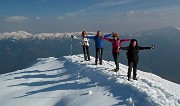 Sulle nevi del Magnolini, Monte Alto, Monte Pora il 30 marzo 2014